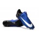 Scarpe Calcio Nuove Nike Mercurial Vapor XI FG ACC Blu Nero Bianco