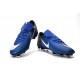 Scarpe Calcio Nuove Nike Mercurial Vapor XI FG ACC Blu Nero Bianco