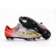 Scarpe Calcio Nuove Nike Mercurial Vapor XI FG ACC Rosso Metallico Giallo