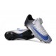 Scarpe Calcio Nuove Nike Mercurial Vapor XI FG ACC Bianco Nero Blu