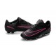 Scarpe Calcio Nuove Nike Mercurial Vapor XI FG ACC Nero Rosa