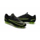 Nike Mercurial Vapor XI FG 2016 Scarpini da Calcio Nero Verde