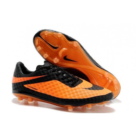 Scarpa Calcio 2014 Nike Hypervenom Phantom FG ACC Uomo Arancio Nero