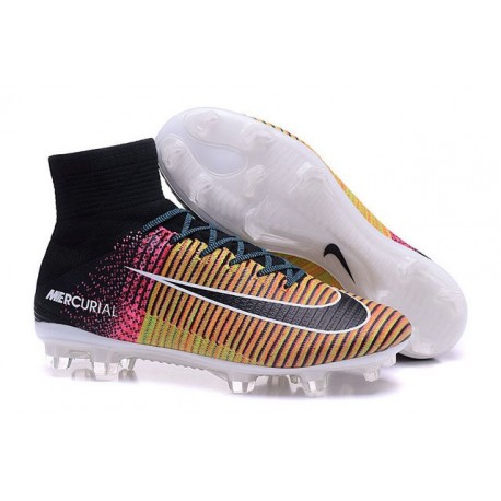 Nike Scarpa da Calcetto Nuove Mercurial Superfly 5 FG Colorato