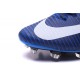 Nike Scarpa da Calcetto Nuove Mercurial Superfly 5 FG Blu Bianco