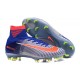 Nike Scarpa da Calcetto Nuove Spark Brilliance Mercurial Superfly 5 FG Bianco Blu Arancio