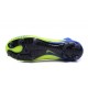 Nike Scarpa da Calcetto Nuove Mercurial Superfly 5 FG Verde Blu Nero