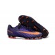 Nike Mercurial Vapor XI FG 2016 Scarpini da Calcio Viola Arancio