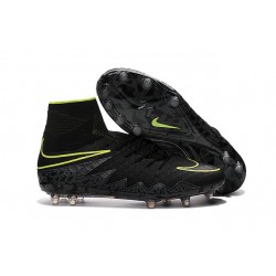 Scarpa da Calcio Nuovo Nike Hypervenom Phantom 2 FG ACC Nero Verde