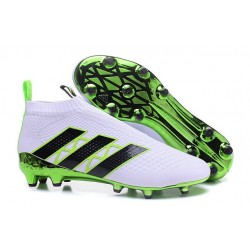 Scarpini da Calcetto Champions League 2016 adidas Ace16+ Purecontrol FG/AG Bianco Verde Nero