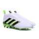 Scarpini da Calcetto Champions League 2016 adidas Ace16+ Purecontrol FG/AG Bianco Verde Nero