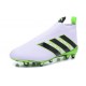 Scarpini da Calcetto Champions League 2016 adidas Ace16+ Purecontrol FG/AG Bianco Verde Nero