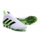 Scarpini da Calcetto Champions League 2016 adidas Ace16+ Purecontrol FG/AG Bianco Verde Nero