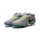 Nike 2016 Scarpette Calcetto Tiempo Legend 6 FG Pelle di Canguro ACC Bianco Blu Nero