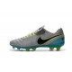 Nike 2016 Scarpette Calcetto Tiempo Legend 6 FG Pelle di Canguro ACC Bianco Blu Nero