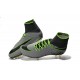 Scarpa da Calcio Nuovo Nike Hypervenom Phantom 2 FG ACC Platino Puro Nero Verde