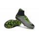 Scarpa da Calcio Nuovo Nike Hypervenom Phantom 2 FG ACC Platino Puro Nero Verde