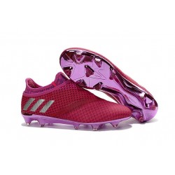 Scarpe da Calcio adidas Messi 16+ Pureagility FG Rosso Metallico