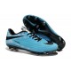 Nuova Scarpa Calcio Neymar Nike Hyper venom Phantom FG Rifrangenti Blu Nero 