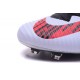 Scarpa da Calcio Nike 2016 Mercurial Superfly V FG ACC Bianco Rosso