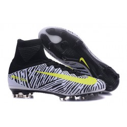 Scarpa da Calcio Nike 2016 Mercurial Superfly V FG ACC Bianco Nero Giallo