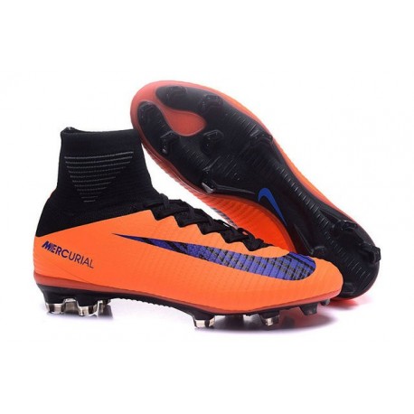 Scarpa da Calcio Nike 2016 Mercurial Superfly V FG ACC Arancio Viola