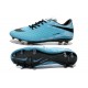 Nuova Scarpa Calcio Neymar Nike Hyper venom Phantom FG Rifrangenti Blu Nero 