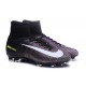 Scarpa da Calcio Nike 2016 Mercurial Superfly V FG ACC Nero Bianco Rosa