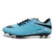 Nuova Scarpa Calcio Neymar Nike Hyper venom Phantom FG Rifrangenti Blu Nero 