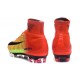 Scarpa da Calcio Nike 2016 Mercurial Superfly V FG ACC Rosso Verde Nero