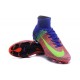 Nike Mercurial Superfly 5 FG Nuove Scarpe Calcio Blu Verde Arancio