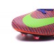 Nike Mercurial Superfly 5 FG Nuove Scarpe Calcio Blu Verde Arancio