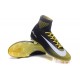 Nike Mercurial Superfly 5 FG Nuove Scarpe Calcio Nero Giallo Bianco