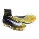 Nike Mercurial Superfly 5 FG Nuove Scarpe Calcio Nero Giallo Bianco