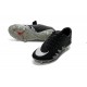 Calcio Scarpe Nike Hypervenom Phinish Neymar x Jordan FG Nero Metallico