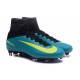 Nike Mercurial Superfly 5 FG Nuove Scarpe Calcio Blu Giallo