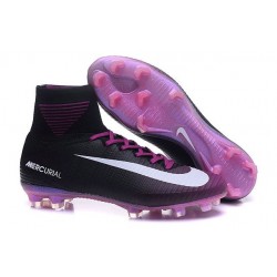 Nike Mercurial Superfly 5 FG Nuove Scarpe Calcio Viola Nero Bianco