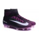 Nike Mercurial Superfly 5 FG Nuove Scarpe Calcio Viola Nero Bianco