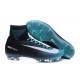 Nike Mercurial Superfly 5 FG Nuove Scarpe Calcio Nero Blu Bianco