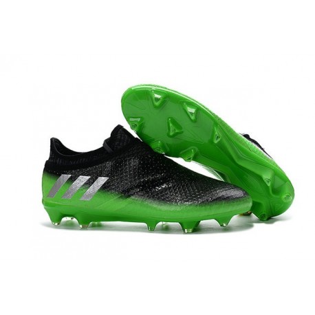 Scarpe da Calcio adidas Messi 16+ Pureagility FG Nero Verde