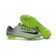 Nike Mercurial Vapor XI FG 2016 Scarpini da Calcio Grigio Verde Nero