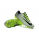 Nike Mercurial Vapor XI FG 2016 Scarpini da Calcio Grigio Verde Nero