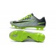 Nike Mercurial Vapor XI FG 2016 Scarpini da Calcio Grigio Verde Nero