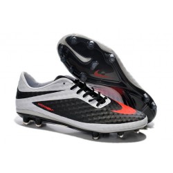 Nuova Scarpa Calcio Neymar Nike Hyper venom Phantom FG Nero Bianco Arancio