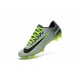 Nike Mercurial Vapor XI FG 2016 Scarpini da Calcio Grigio Verde Nero