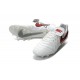 Nike 2016 Scarpette Calcetto Tiempo Legend 6 FG Pelle di Canguro ACC Bianco Rosso