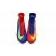 Nike Mercurial Superfly 5 FG Nuove Scarpe Calcio Rosso Blu Giallo