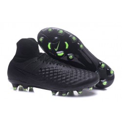 Scarpe da Calcio Nuovo Nike Magista Obra II FG Nero