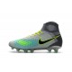 Scarpe da Calcio Nuovo Nike Magista Obra II FG Grigio Blu Nero