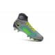 Scarpe da Calcio Nuovo Nike Magista Obra II FG Grigio Blu Nero